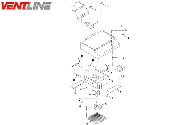 PH SERIES - RV RANGE HOOD