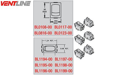 SWITCH - ROCKER TYPE