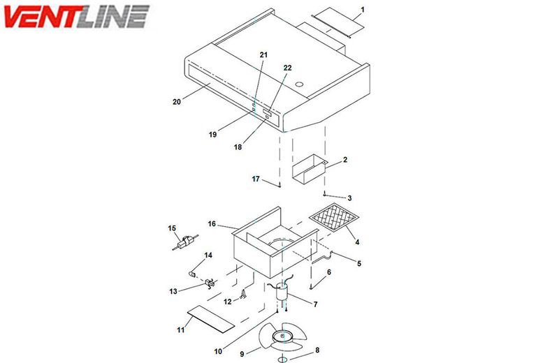 T SERIES - RV RANGE HOOD