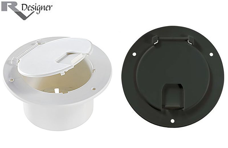 DELUXE CABLE HATCH &amp; REPLACEMENT LIDS