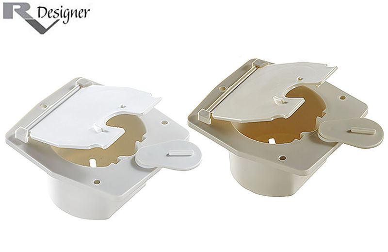 FLAT-SIDED ELECTRICAL CABLE HATCH &amp; REPLACEMENT LIDS
