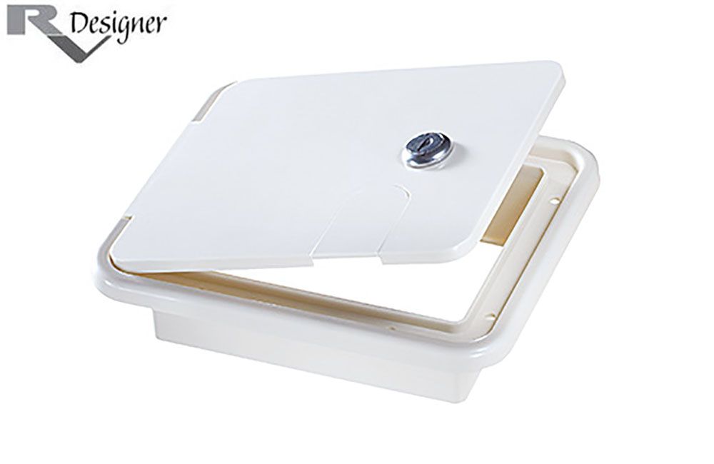 LOCKING ELECTRICAL HATCH, Size: 8.5&quot; x 8&quot; x 1.5&quot; (B152) 500476