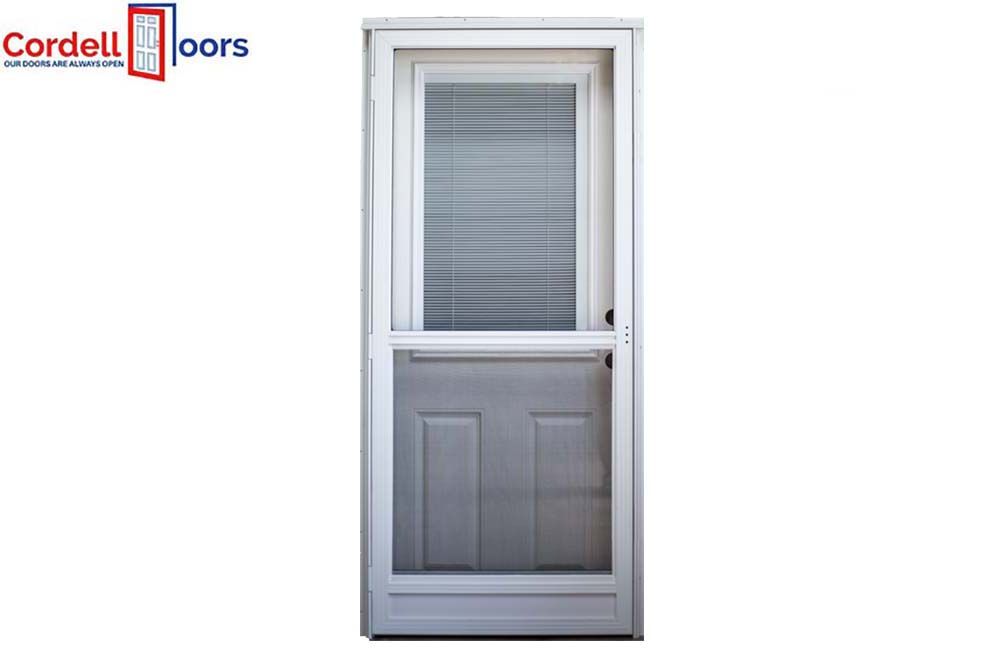 COMBINATION DOOR (6&quot; JAMB) 36&quot; INTER MINI BLIND, Size: 32 x 72 (LH) 93272LB-6