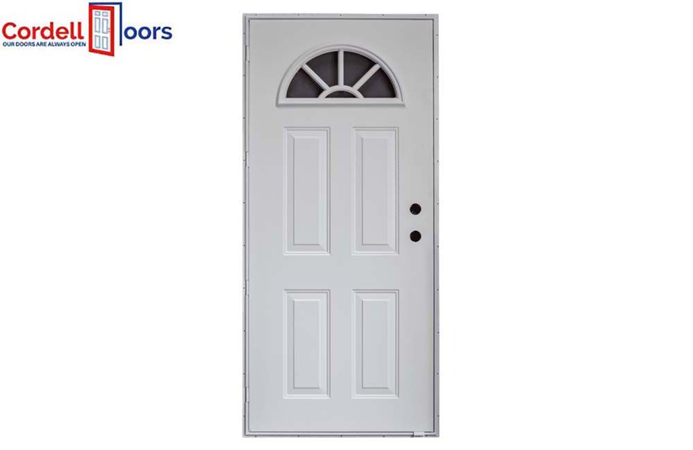 OUTSWING DOOR - SUNBURST, Window: 32 x 72 (LH) 23272LS