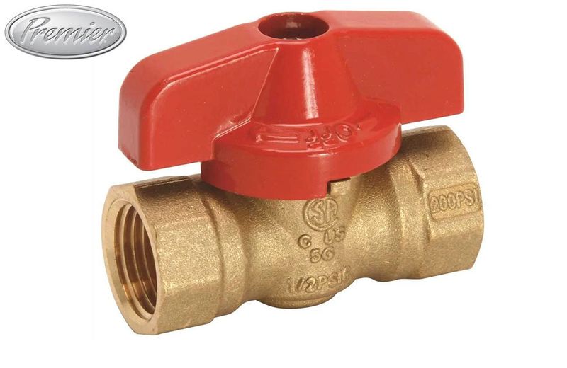TEE HANDLE GAS BALL VALVE