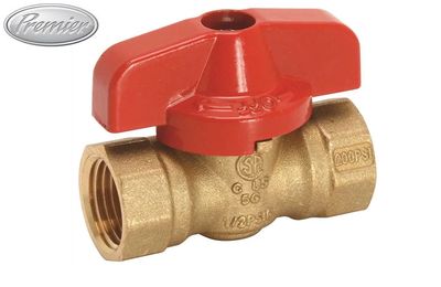 TEE HANDLE GAS BALL VALVE