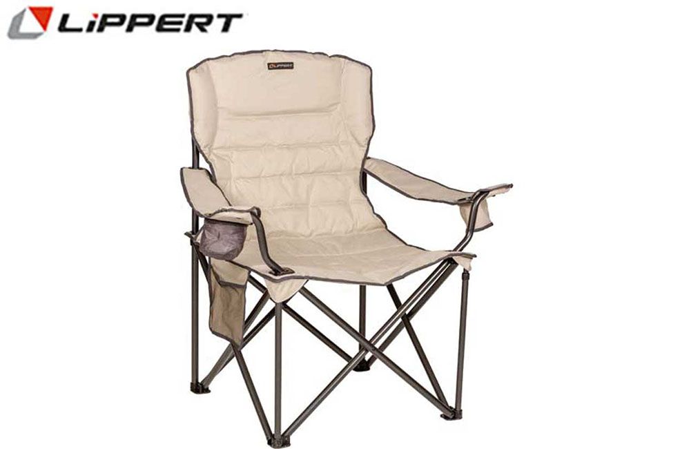 CHAIR - CAMPFIRE DELUXE FOLDING (LIPPERT), Color: Sand (2022114819)