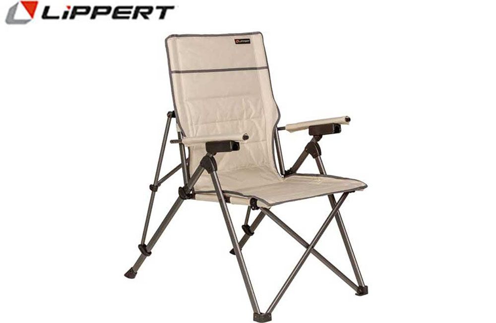 SUN SOAKER RECLINING CAMPING CHAIR (LIPPERT), Color: Sand (2022120580)