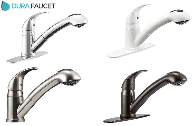 DESIGNER PULL-OUT KITCHEN FAUCET