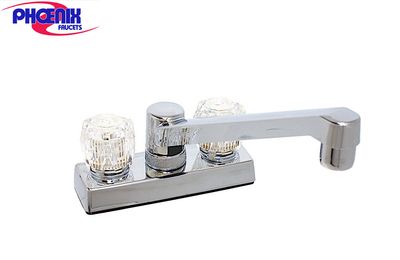 4" TWO HANDLE FAUCET