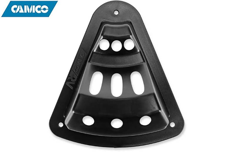 FLAGHOLDER, 3 HOLE, SCREW MOUNT (BLACK)