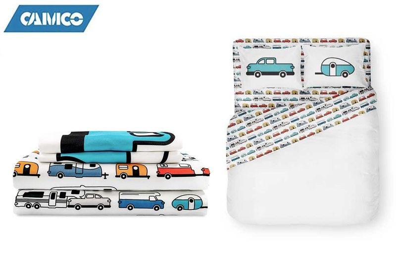 SHEET SET - LIFE IS BETTER AT THE CAMPSITE RV BED