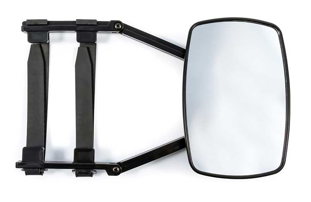 MIRROR - TOWING CLAMP-ON - DOUBLE, Single/Double: Single (25650)