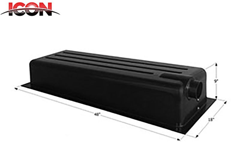 HOLDING TANK - RIGHT END DRAIN  HT162-ED