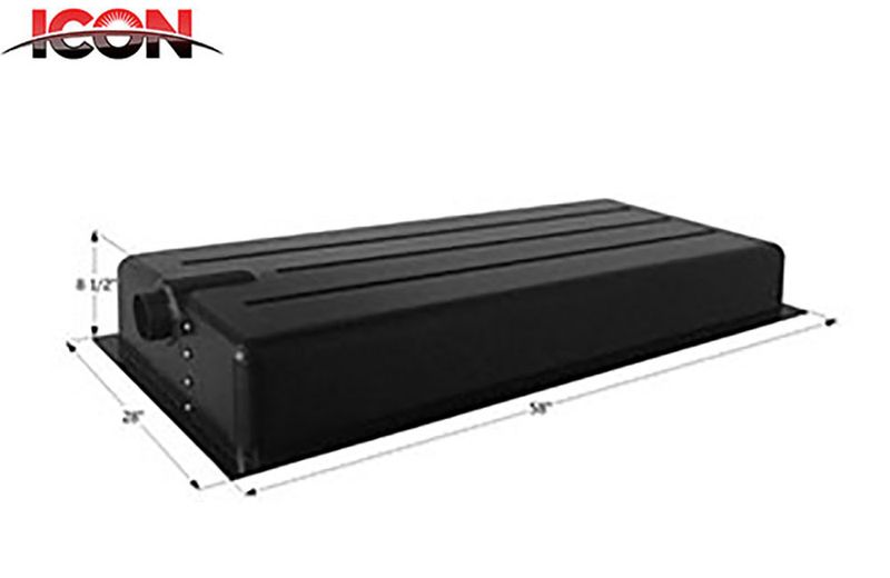 HOLDING TANK - CENTER END DRAIN  HT176B-ED