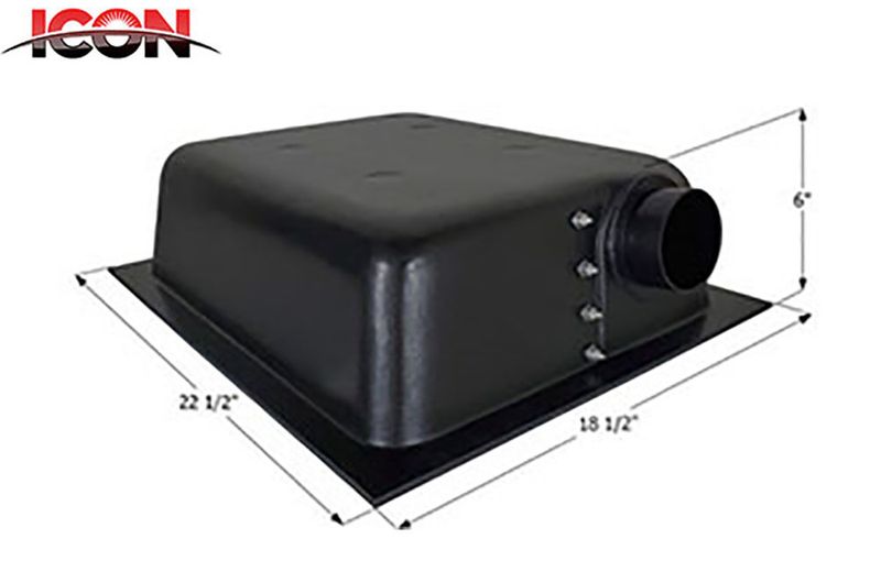HOLDING TANK - LEFT END DRAIN  HT630-ED