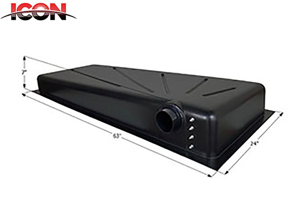 HOLDING TANK - LEFT SIDE DRAIN  HT293-SD