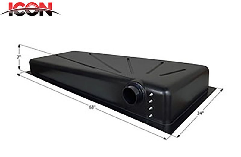 HOLDING TANK - LEFT SIDE DRAIN  HT293-SD