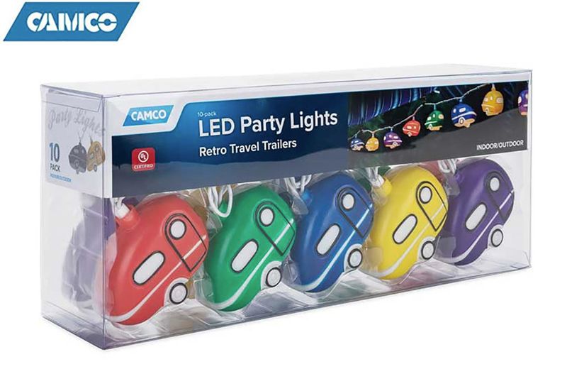 PARTY LIGHTS - RETRO TRAVEL TRAILER