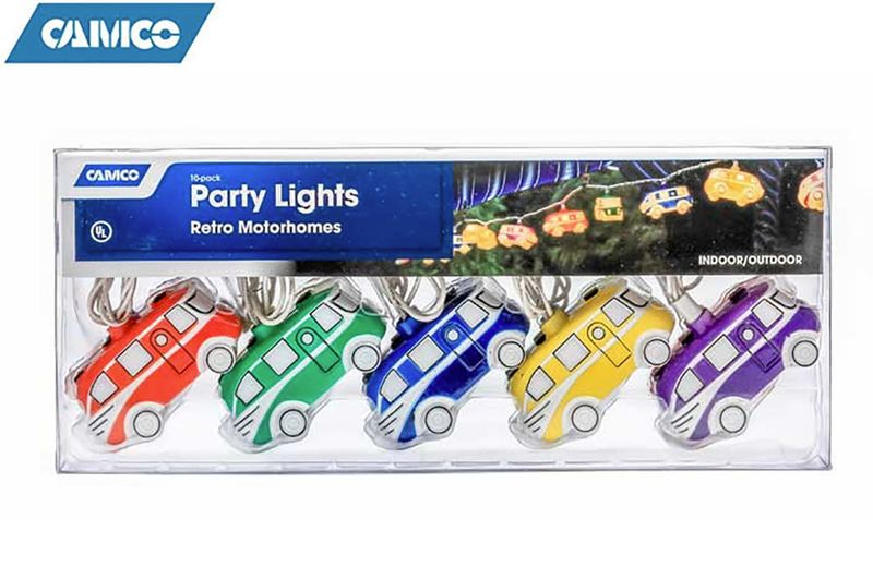 PARTY LIGHTS - RETRO MOTORHOMES