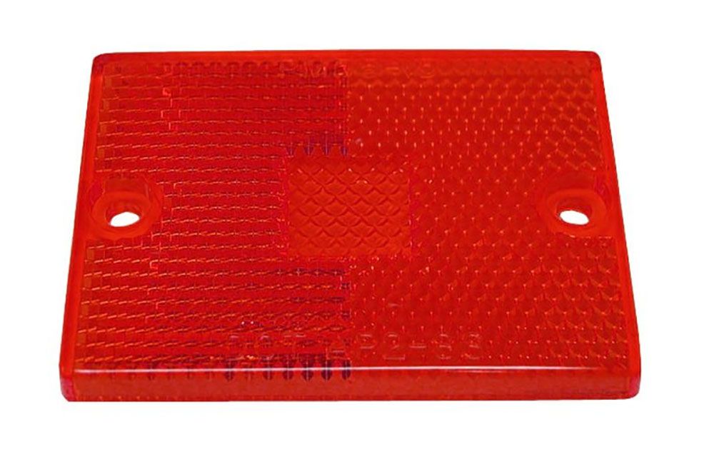 CLEARANCE/SIDE MARKER REPLACEMENT LENS, Color: Red (55-15R)