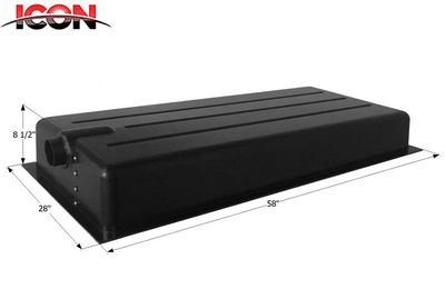 HOLDING TANK - CENTER END DRAIN  HT176B-ED