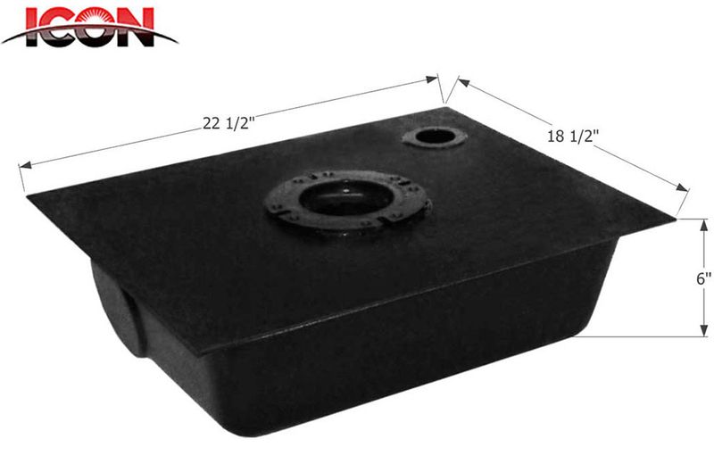 HOLDING TANK - BOTTOM DRAIN  HT630B-SBD