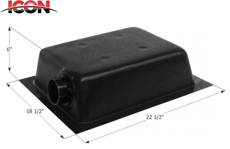 HOLDING TANK - LEFT END DRAIN  HT630-ED