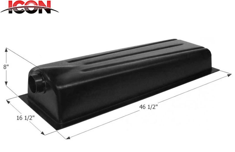 HOLDING TANK - CENTER END DRAIN  HT706-ED