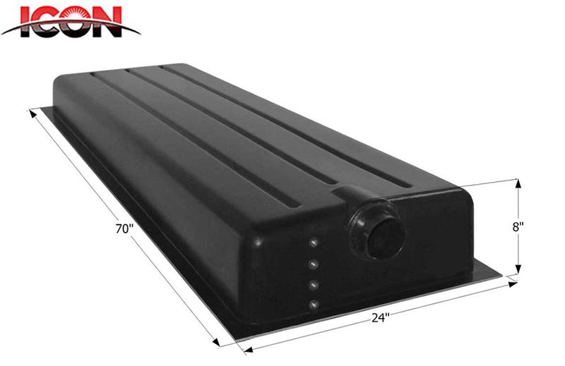 HOLDING TANK - CENTER END DRAIN  HT192B-ED