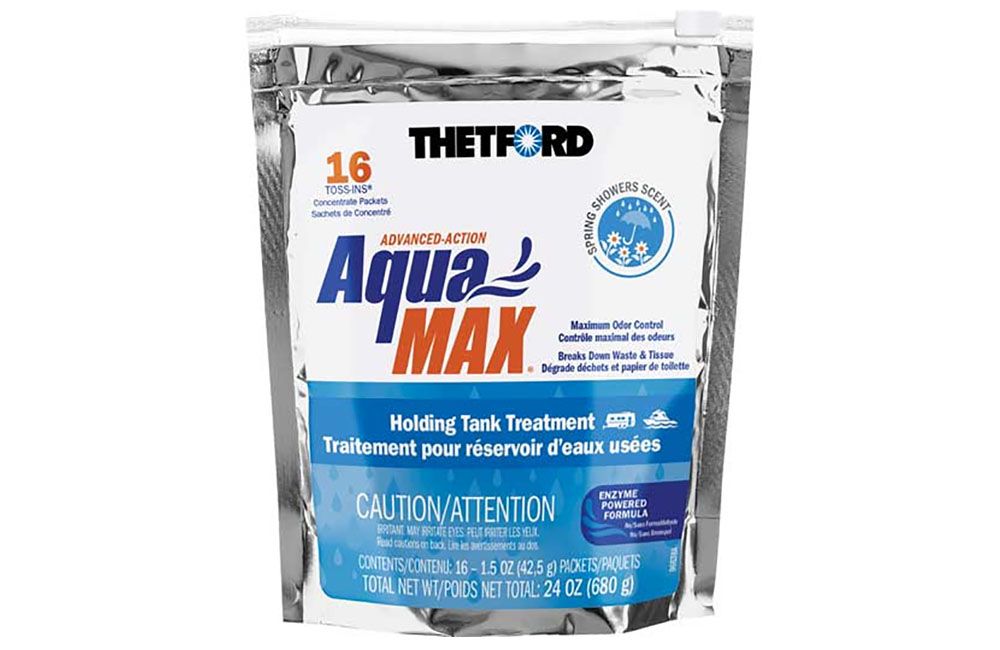 AQUA MAX HOLDING TANK TREATMENT SPRING SHOWERS, Size: 16-Pack Toss-Ins (96631)