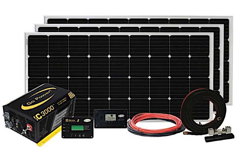 SOLAR EXTREME  (Go Power) 600W (3x 200W) - 28.8AMPS