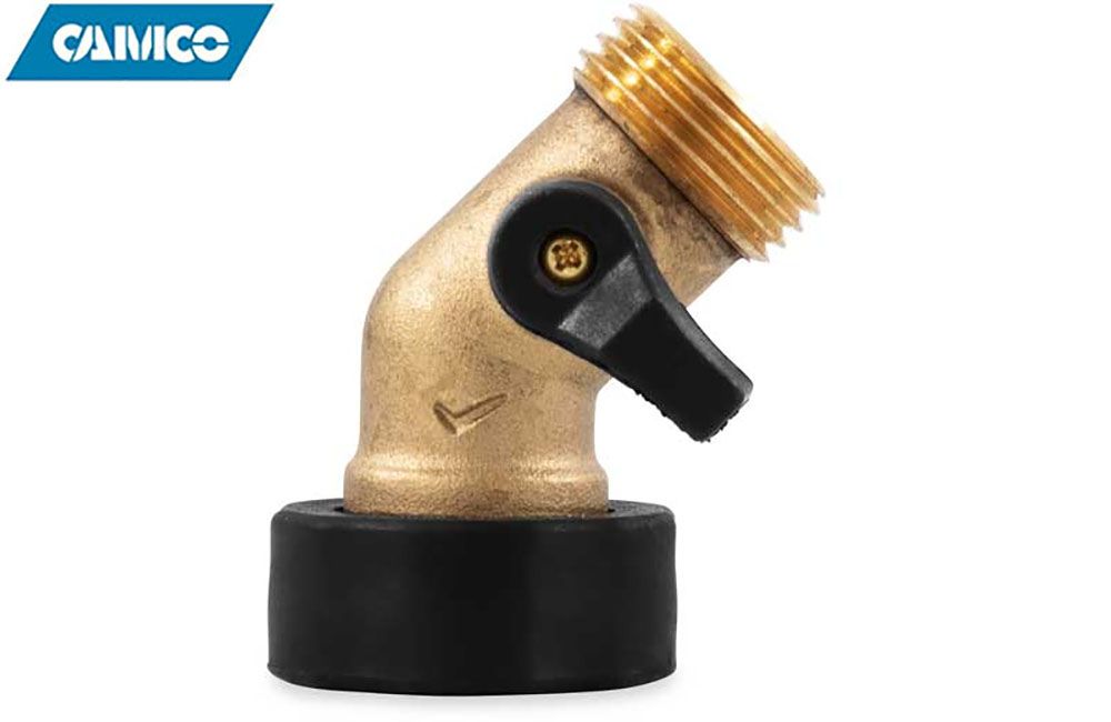 VALVE - BRASS SHUT-OFF, Shape: 45º (20173)
