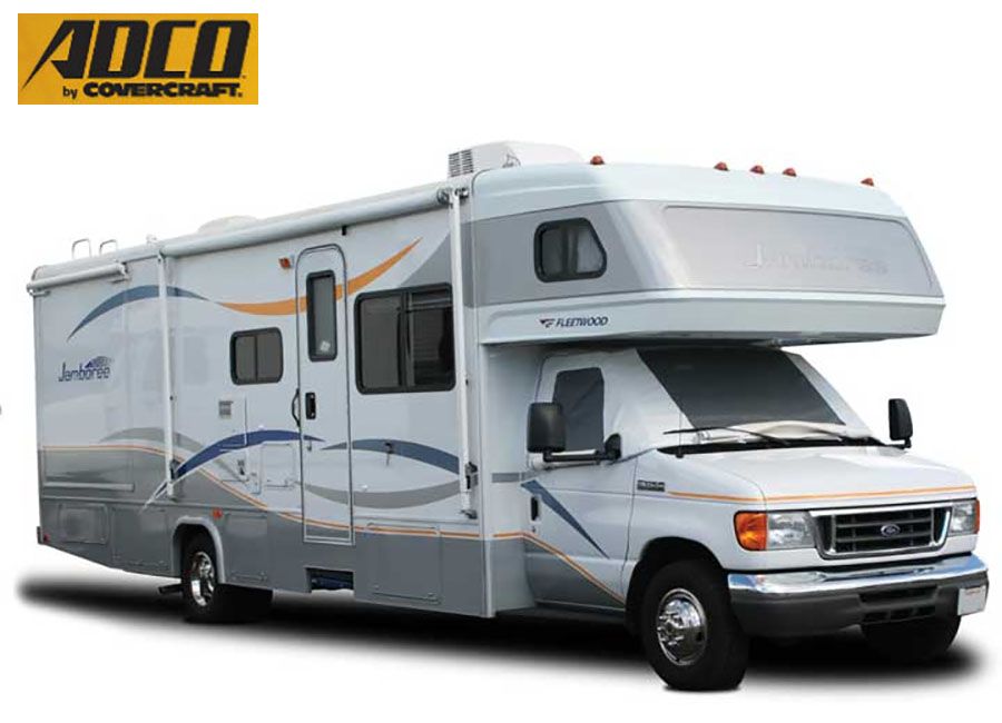 DELUXE SEE-THRU CLASS C/CLASS B WINDSHIELD COVER, Fits: Chevy &#39;01-Present (2509*)