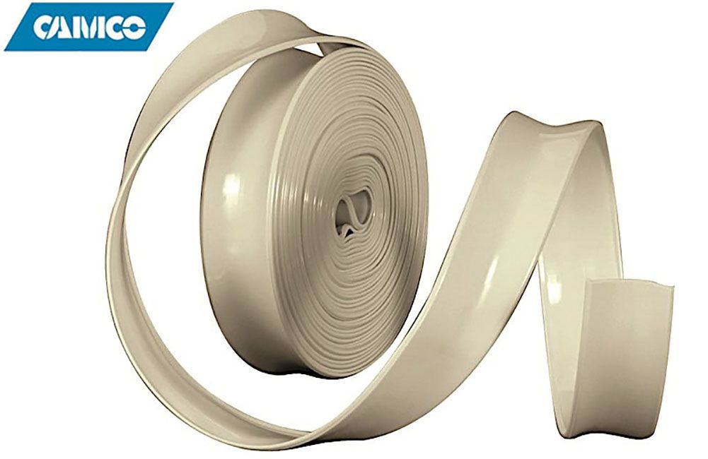 INSERT - VINYL TRIM, Color/Size: White (3/4&quot; x 100&#39;) 25262