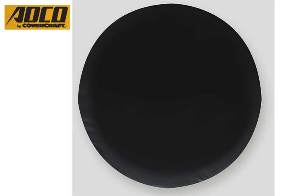 SPARE TIRE COVER - BLACK, Fits: A 34&quot; (1731)