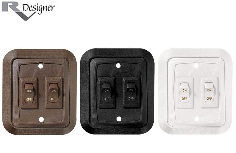 DOUBLE WALL PLATE SWITCHES