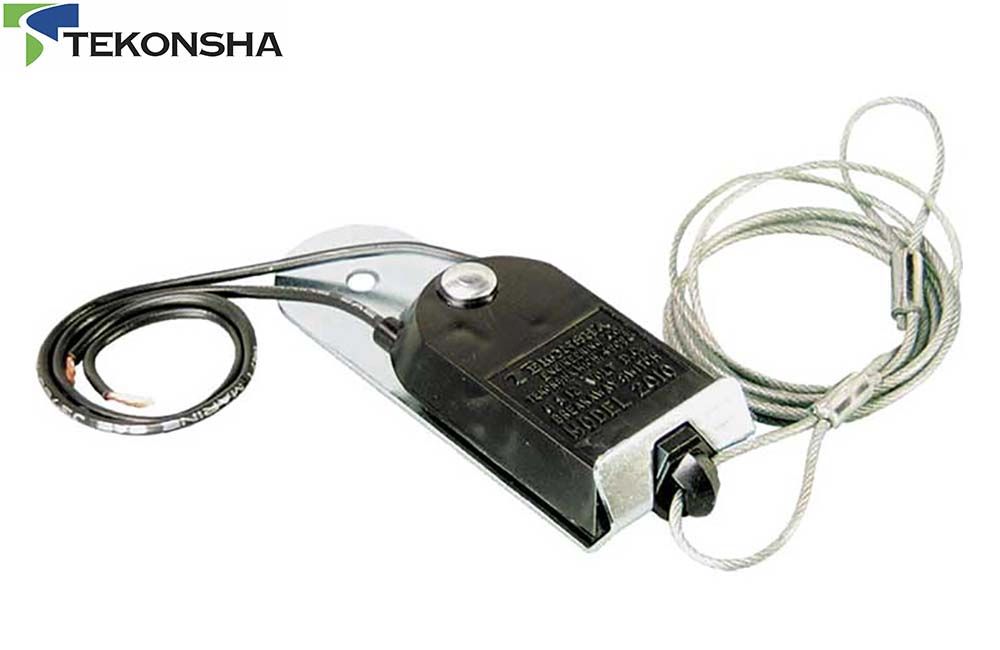 BREAKAWAY SWITCH w/48&quot; WIRES, Brass/Nylon: w/Brass Pin (2005-P)