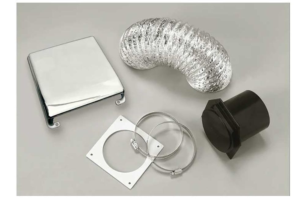 DELUXE DRYER VENT KIT, Color: Paintable (VID403A)