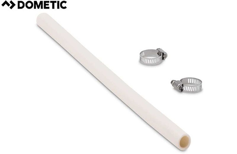 TOILET REPLACEMENT WATER SUPPLY HOSE, BONE