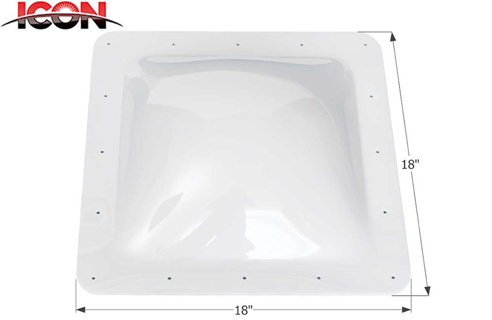 RV SKYLIGHT - SL1414, Color: White (01817)
