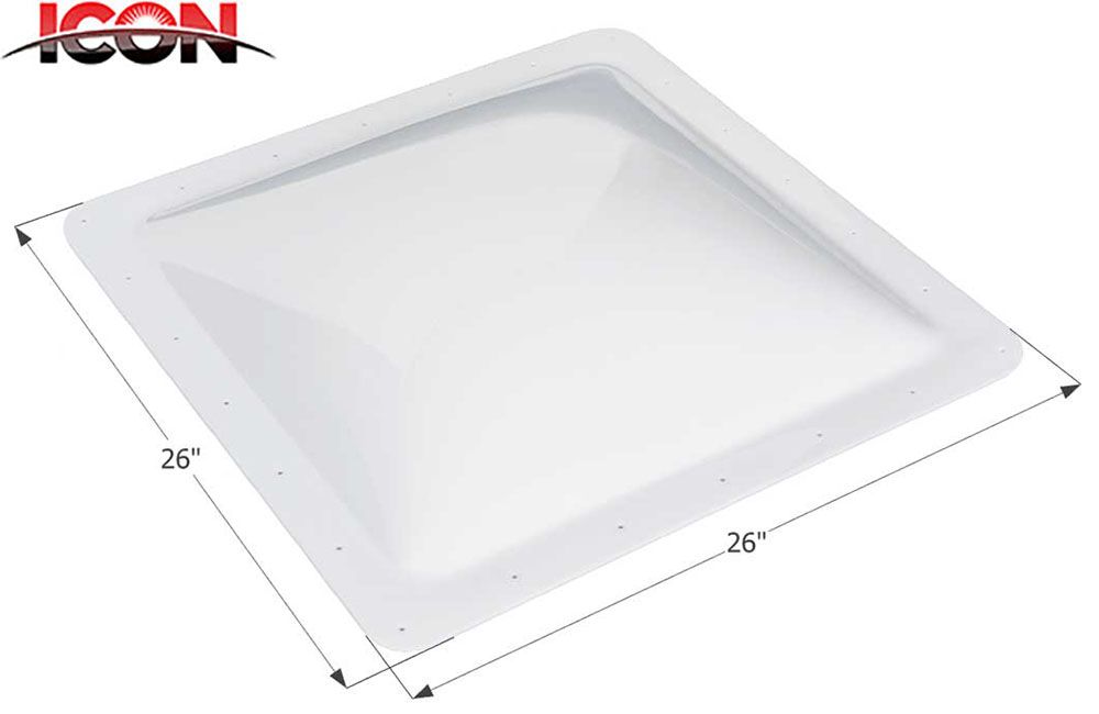 RV SKYLIGHT - SL2222, Color: White (01857)