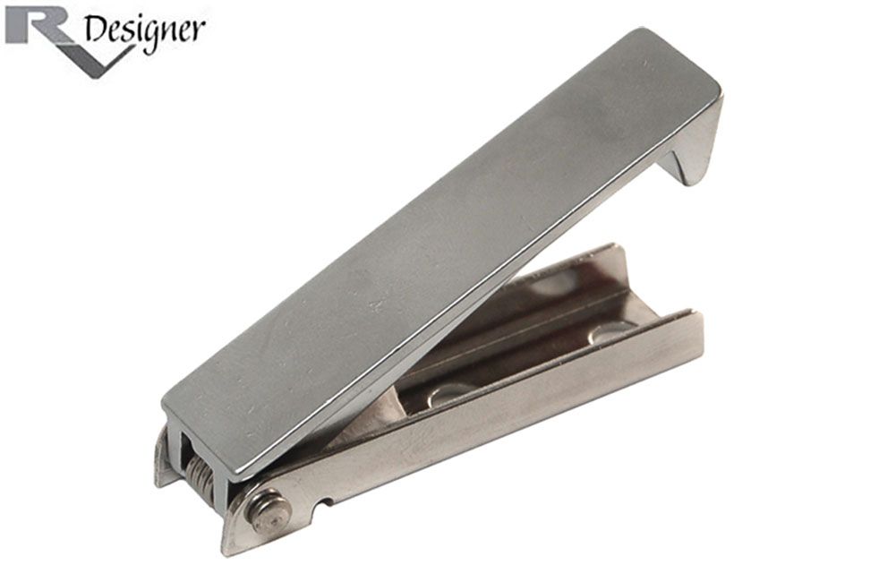 CATCH - BAGGAGE DOOR (SQUARED), Color: Stainless Steel (E215)