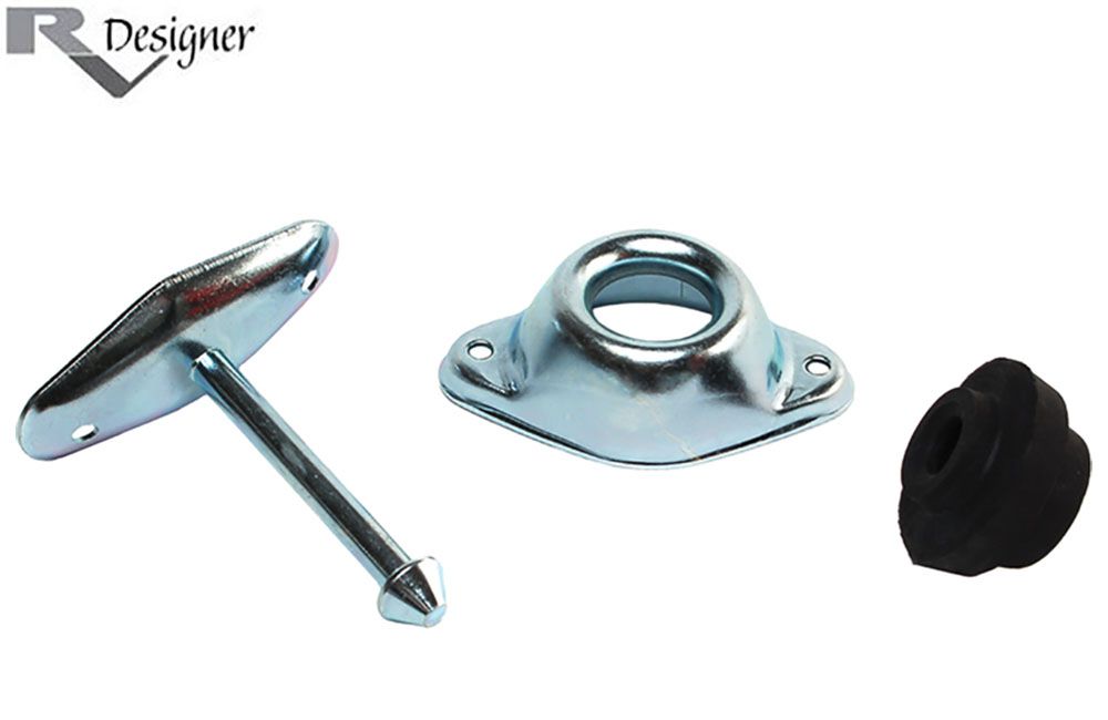 HOLDER - METAL ENTRY DOOR, Size/Shape: 3&quot; (E251)