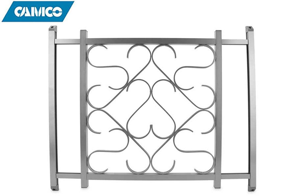 SCREEN DOOR DELUXE GRILLE, Color: Aluminum (43991)