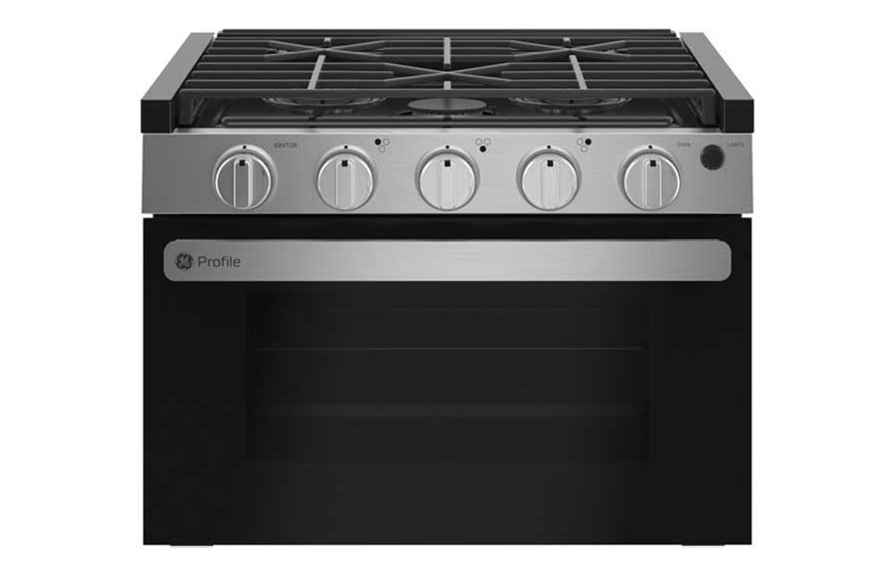 GE PROFILE DROP-IN GAS RANGE 17&quot; &amp; 21&quot;, Size - 2/3 Burner: 17&quot; Drop-In (PLD617RTSS)