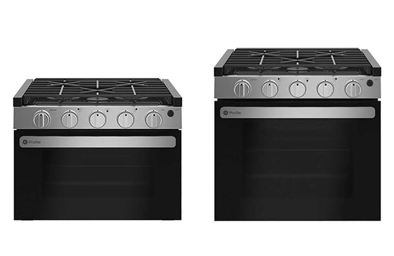 GE PROFILE DROP-IN GAS RANGE 17&quot; &amp; 21&quot;