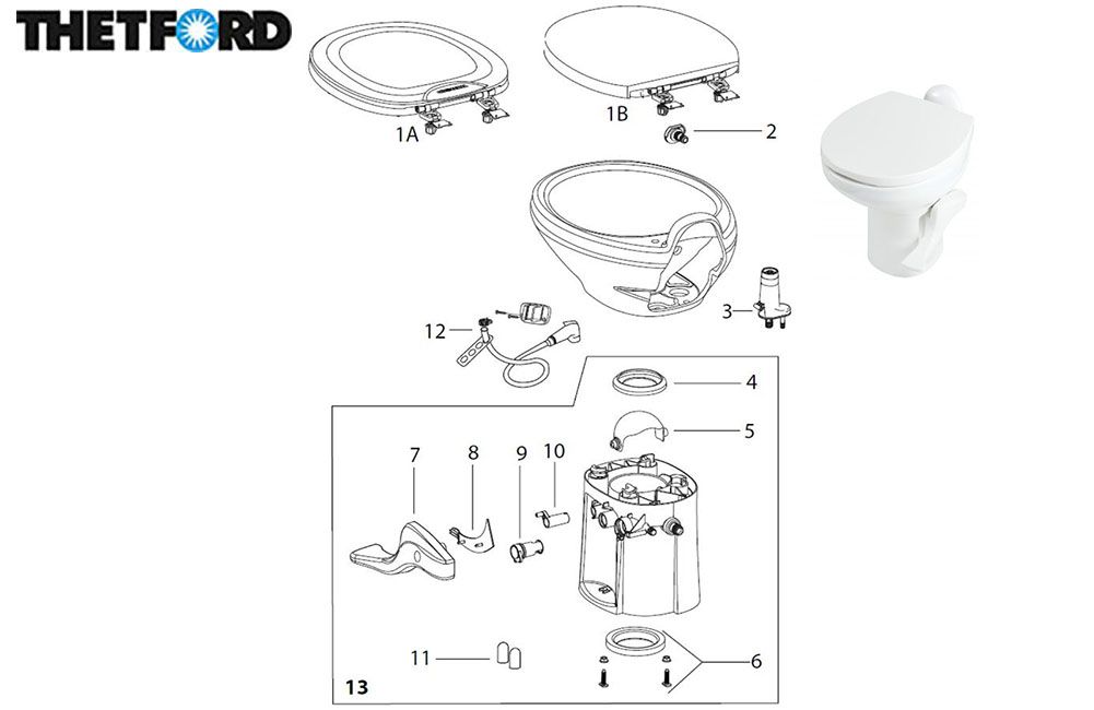 THETFORD AUQA-MAGIC STYLE II