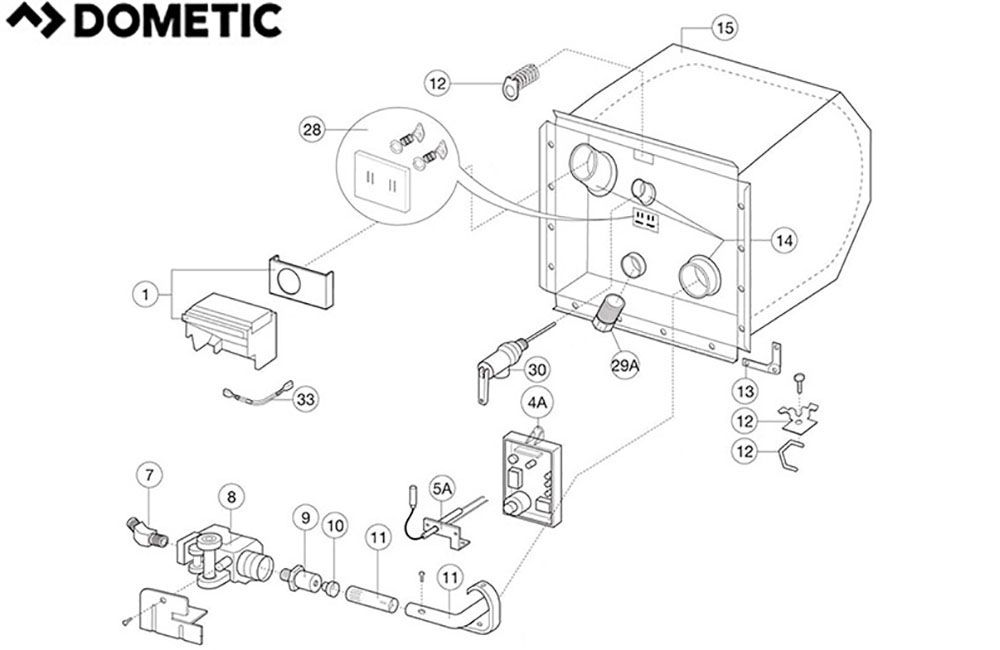 DOMETIC ATWOOD G6A-8E