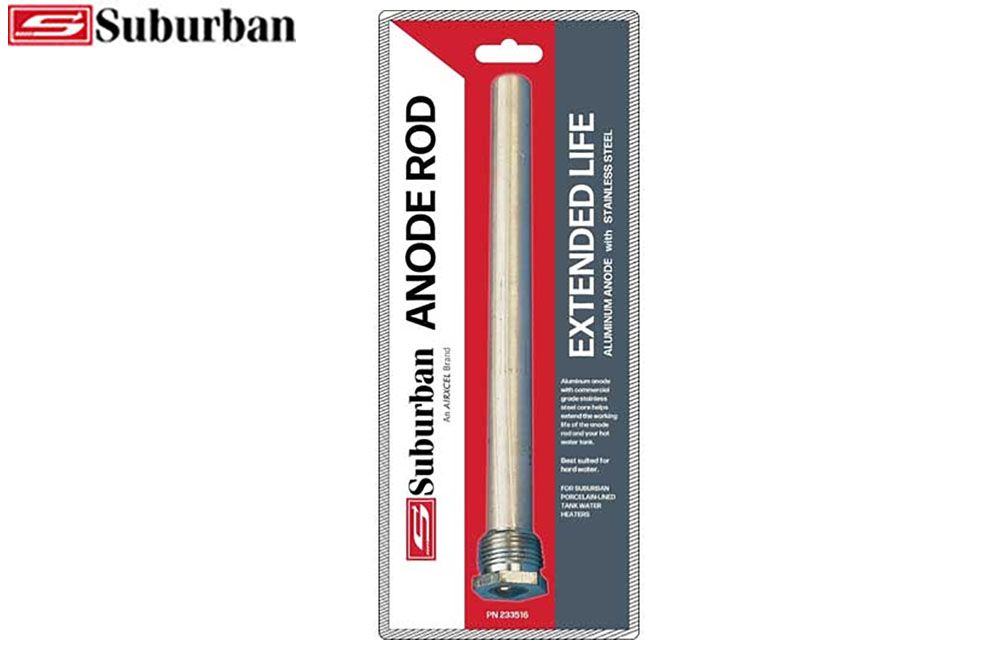 RV WATER HEATER ANODE ROD - ALUMINUM